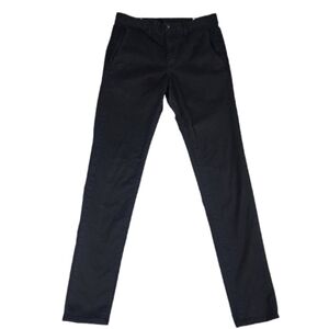 Rag & Bone Black Slim Fit Pants Womens 30x32 Flat Front Pockets Chino
